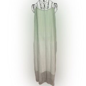 Elegant Green Ombre Maxi Dress – Size XL